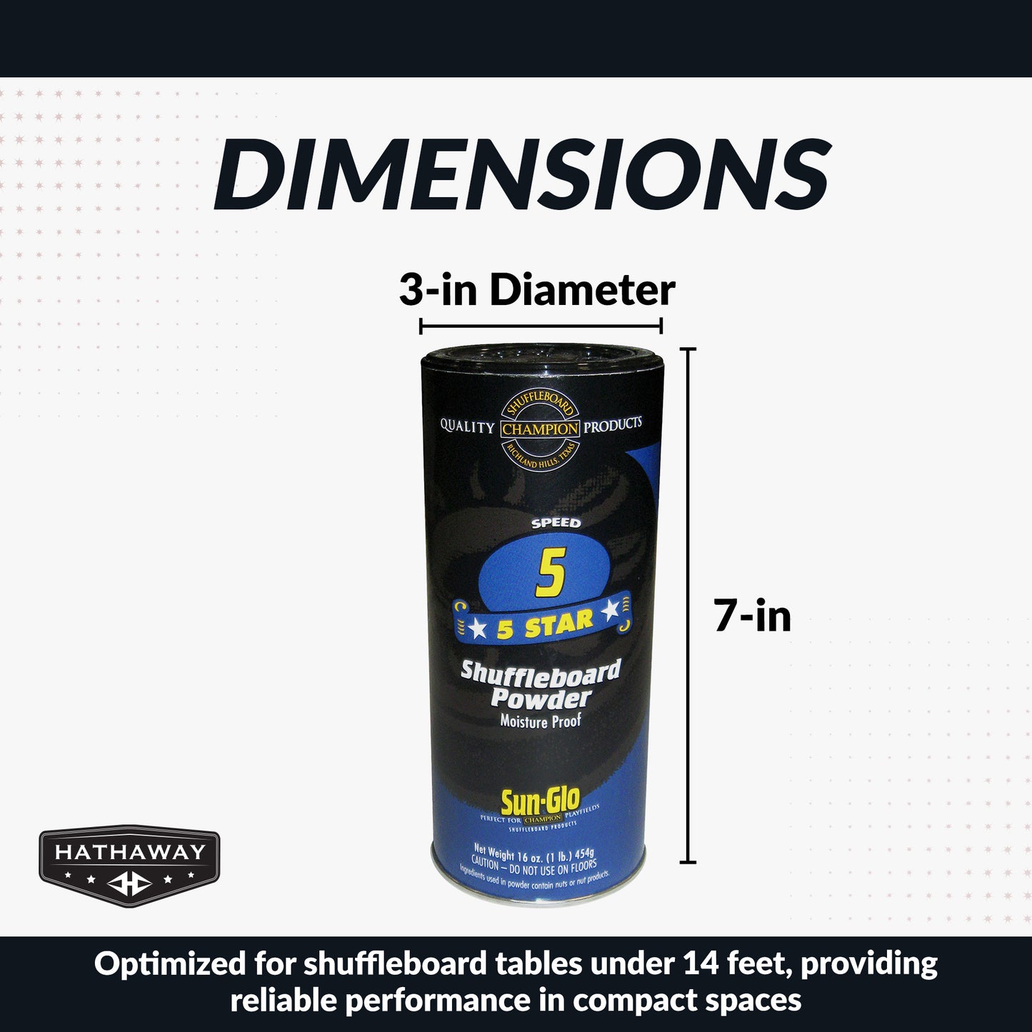 Sun Glo Shuffleboard Powder