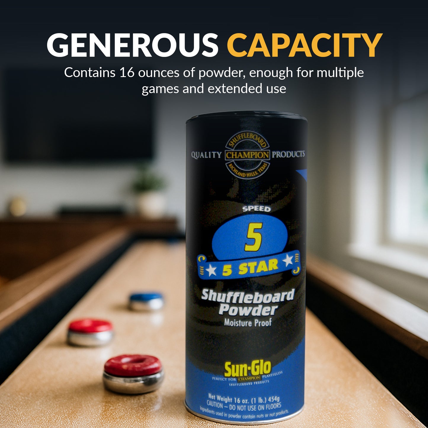 Sun Glo Shuffleboard Powder